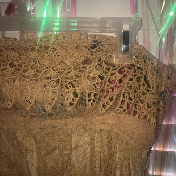 Zeharlale Anthropologie Floral Lace Dress NWT - Picture 4 of 6